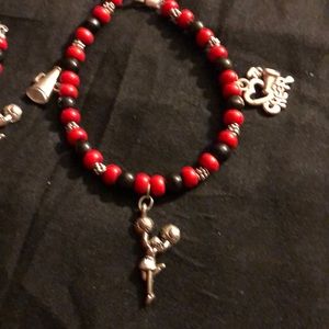 New Cheerleading bracelet set.